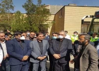 بازدید وزیر بهداشت از موکب های سلامت در بخش ملک آباد مشهد