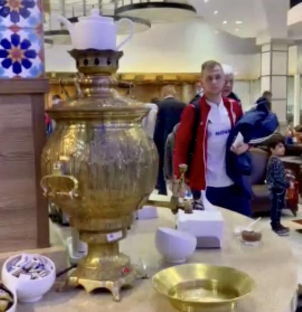 ببینید: سماور در تهران، روس ها را ذوق زده کرد